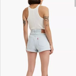 LEVI’S A-Line High Waist Mom Shorts